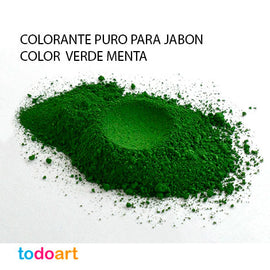 Colorante Verde Menta para Jabón