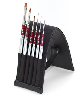 Set Pinceles Nail de viaje