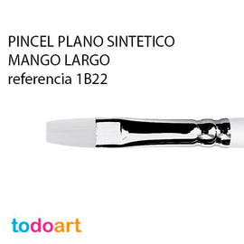 Pincel Sintético para Acrílico y Óleo 1B22W