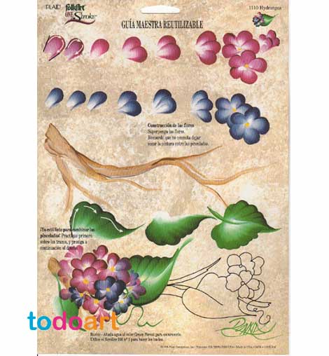One stroke 1110 Hortensia