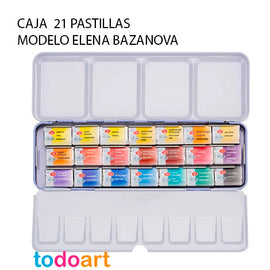 Caja Acuarela Elena Bazanova