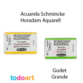 Acuarela Schmincke Pastilla Grande Horadam Aquarell