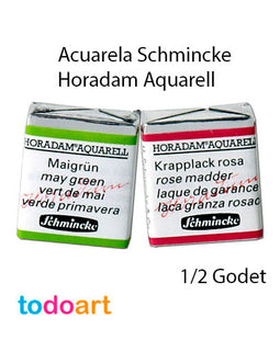 Acuarela Schmincke Pastilla Horadam Aquarell