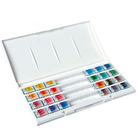 Caja acuarela White Nights 24 pastillas