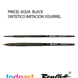 Pincel AQUA black REDONDO