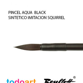 Pincel AQUA black REDONDO