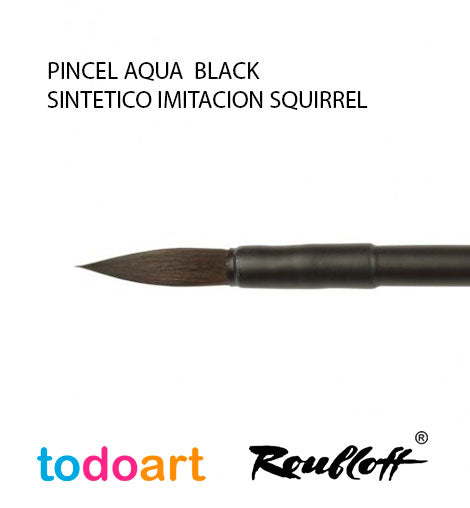 Pincel AQUA black REDONDO