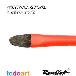 Pincel AQUA red OVAL