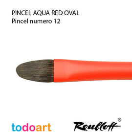 Pincel AQUA red OVAL