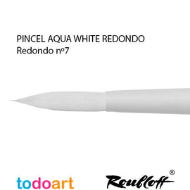 Pincel AQUA white REDONDO