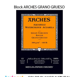 Block Arches 300grs.Grano Grueso