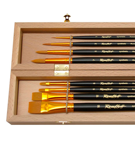 Estuche 8 Pinceles Roubloff