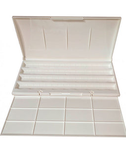 Caja  Vacia Acuarela white nights 36 dobles pastillas