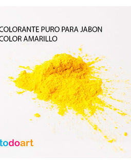Colorante Amarillo para Jabón