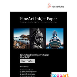 Sample Pack Papel Digital Hahnemuhle Glossy