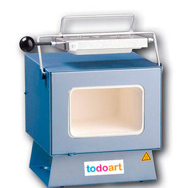 horno-de-esmalte-al-fuego