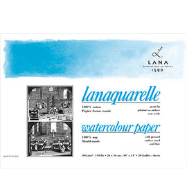 Papel Acuarela Lanaquarelle 300grs