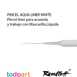 Pincel AQUA liner White