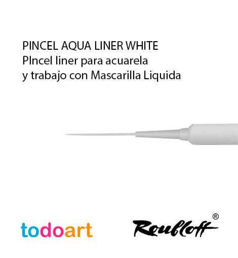 Pincel AQUA liner White