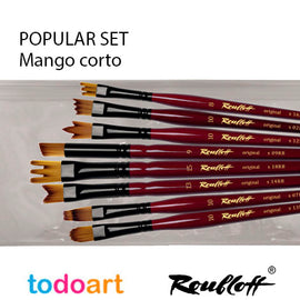 Set Pinceles para One stroke Popular