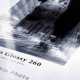 Papel Hahnemühle Photo Glossy 260