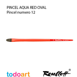 Pincel AQUA red OVAL