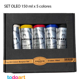 Set óleos Charvin 150ml