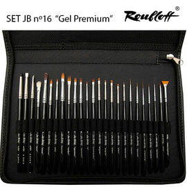 Set pinceles gel premium
