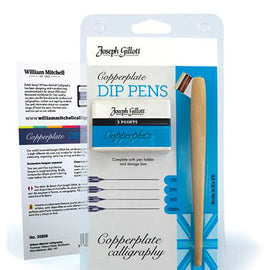 Set Plumillas Joseph Gillott COPPERPLATE
