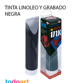 Tinta de linóleo y grabado