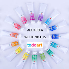 Acuarela white nights en tubo